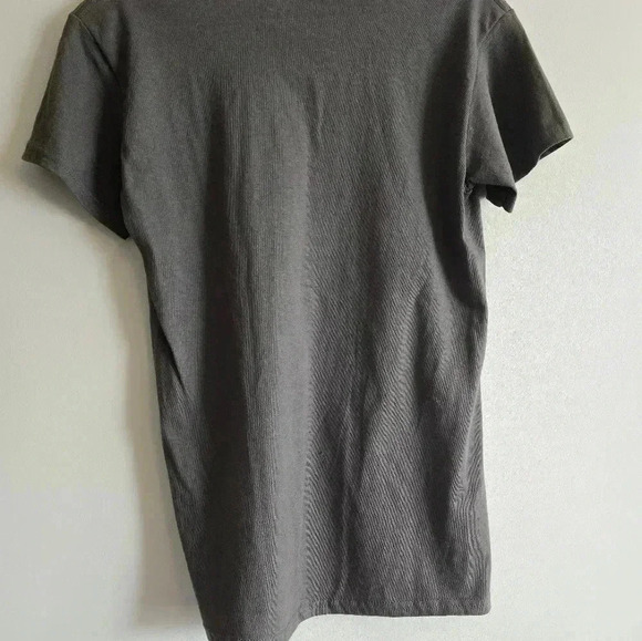 Sublime Mens Size Small Long Beach Short Sleeve T Shirt Dark Green - Picture 5 of 5